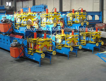 Civilian Buildings Ridge Cap Cold Roll Forming Machine With CE Certification