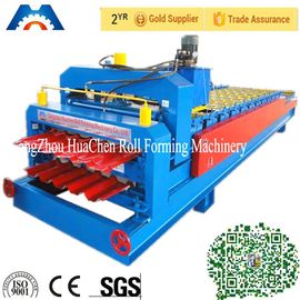 Roll Former Double Layer Roll Forming Machine For Glazed Tile Roof Sheet