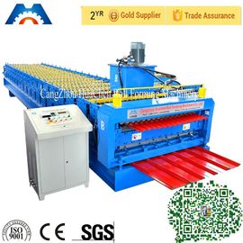Color Steel Plate Double Layer Roll Forming Machine 1250mm Width