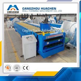 Metal Roofing Sheet Double Layer Roll Forming Machine 5.8 Tons 8 - 10 M / Min