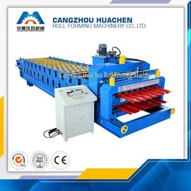 Most Popular Metal Roofing Double Layer Sheet Metal Roll Forming Machines For Industrial