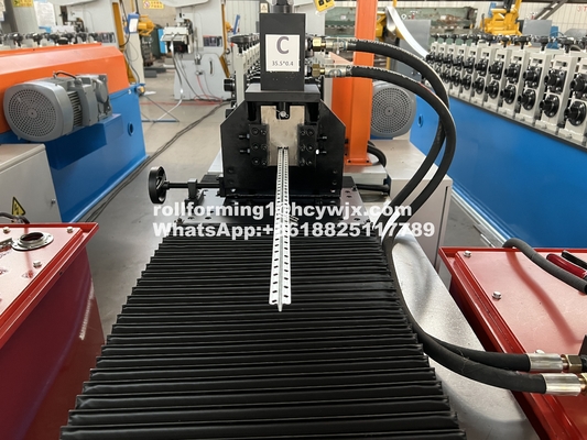 380v 50hz 3 Phase Stud And Track Roll Forming Machine For Steel Coil