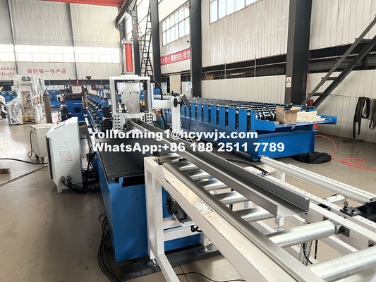 14 Stations Racking Beams Roll Forming Machine Line With Stand Type Structure