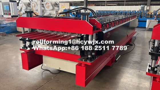R Panel Double Layer Roof Roll Forming Machine