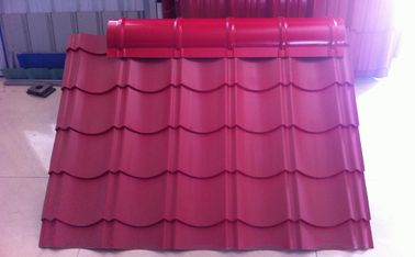 Hydraulic Color Steel Sheet Ridge Making Machine With 12 Rows 0.3mm - 0.6mm