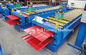 Cr12 Plate Double Layer Roll Forming Machine For Roof Panel 0.3mm - 0.6mm 20m/min