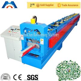 Steel / Aluminum / Copper Mobile Seamless Gutter Machine For Rainwater Gutter Profiles