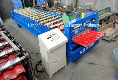 Material Thickness Roofing Sheet Roll Forming Machine 1250 mm Width