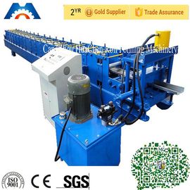 Galvanized Steel Iron Door Frame Roll Forming Making Machine PLC Control 18 Stations