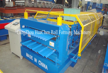 Popuar Size Metal Roof Double Layer Roll Forming Machine with Safe Cover