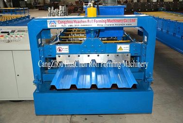 High Speed Galvanised Sheet Metal Forming Equipment With Hydraulic Cutting