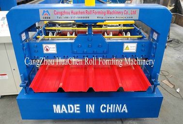 Automatic Glazed Tile Cold Roll Forming Equipment With PLC Control System