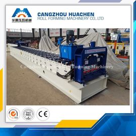 Galvanized Roofing Sheet Roll Forming Machine PLC Cold Roll Forming Equipment