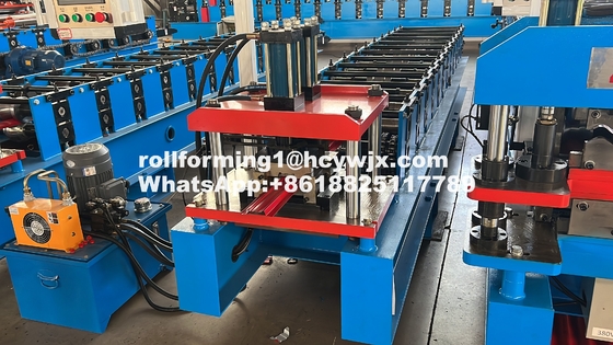 0.3-0.6mm Wall Panel Roll Forming Machine With Delta Transducer