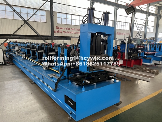 3 Phase Cz Purlin Roll Forming Machine For Galvanised Steel