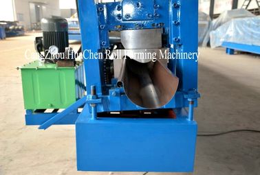 Steel Rain Gutter Cold Aluminum Metal Roofing Sheet Roll Forming Machine Iso