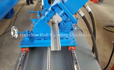 Automatic Metal Stud And Track Roll Forming Machine High Speed Iso