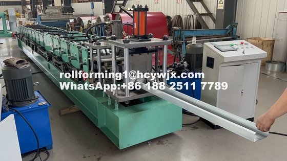 Chain Drive 1.2mm Cz Purlin Roll Forming Machine Efficient
