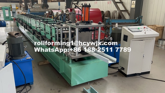 High Precision 1.8mm C Purlin Roll Forming Machine Manufacturing Size Changing