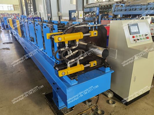 350H Steel Base Frame Downspout Roll Forming Machine