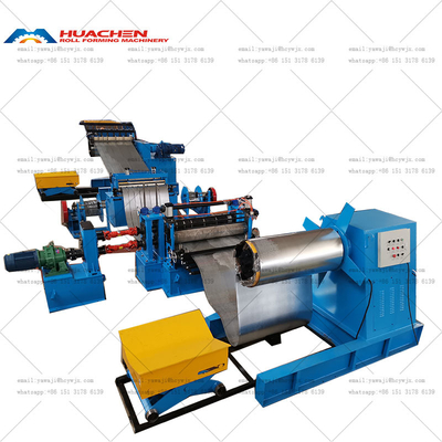 Customized Automatic Slitting And Rewinding Steel Coil Slitting Machine For Metal Strips