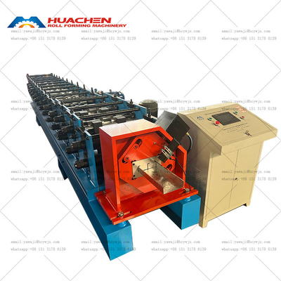 C Channel Steel Profiles Making Rollformer Machine Fast Speed