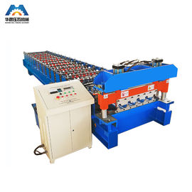 Steel Building IBR Roofing Sheet Cold Roll Forming Machine 19 rows