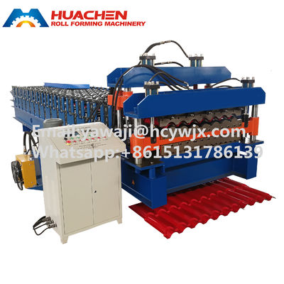 Roof Sheet Double Deck Roll Forming Machine