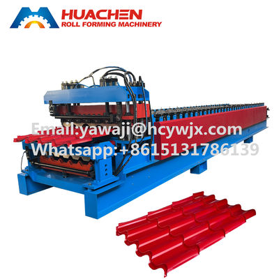 Roof Wall Panel Double Deck Roll Forming Machine
