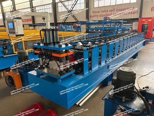 Hydraulic Cutting Intelligent Steel Roofing Tile Forming Machine