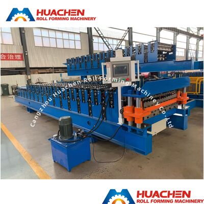Professional 380V Double Layer Roll Forming Machine with 15m/min Speed for 0.3-0.6mm Wall Panels