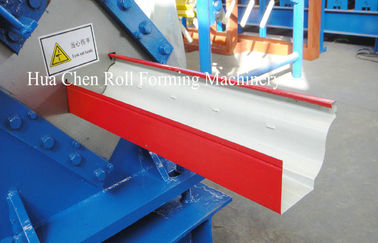 Most Popular color sheet steel metal Rain Gutter roof roll forming machine