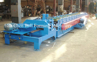 Flying Saw C Purlin Steel Sheet Roll Forming Machine 175mm / 465mm For Warehouse
