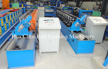 Cold 3phases Metal Stud And Track Roll Forming Machine With Tracking Cut Off