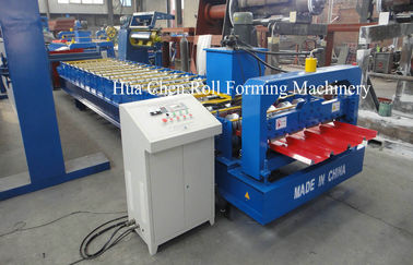 Hydraulic Cutting 17 Stations Roofing Roll Forming Machine High Grade 45# Steel