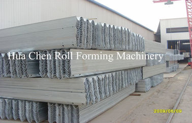 Hydraulic Automatic Highway Guardrail Roll Forming Machinery with CE Certificate