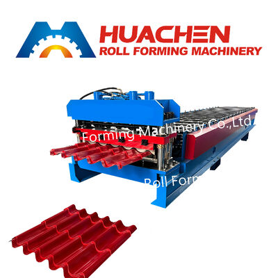 Corrugated Color Steel Roof Sheet Cold Roll Forming Machine for Sale