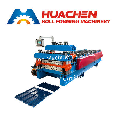 Aluminum Tile Metal Roofing Sheet Best Roofing Sheet Manufacturers Machines Wall Panel Double Layer Roofing Sheet Roll Forming Machine Maquina De Planc