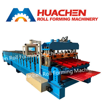 Trapezoidal metal plate roof machine, tile manufacturing machine, roof tile sheet forming machine