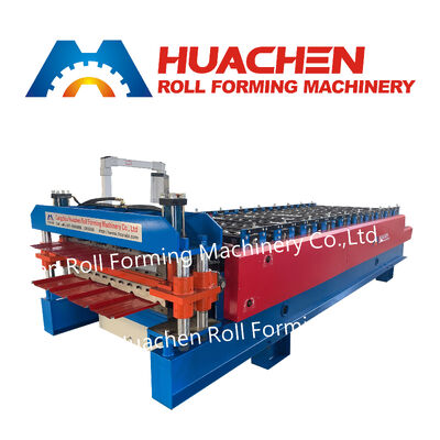 Double-layer galvanized steel coil forming machine produced by Chinese manufacturers