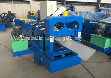Warehouse Ridge Cap Roll Forming Machine steel plate with Vally Type