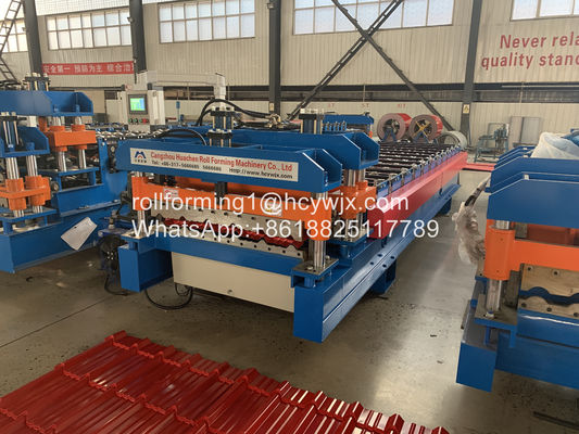 1000mm Step Tile Roll Forming Machine