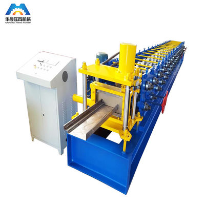 Quality  High Precise Roll Forming Machinery Shutter Door Frame 17 Rows 45# rollers factory