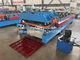 Colored Steel Glazed Tile Roll Forming Machine , Durable Roll Form Machine