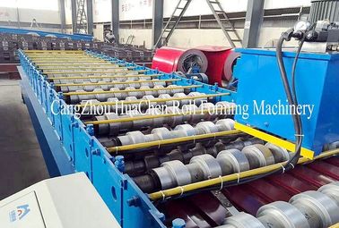 Steel Plate Corrugated Roll Forming Machine Mitsubishi PLC Roll Former