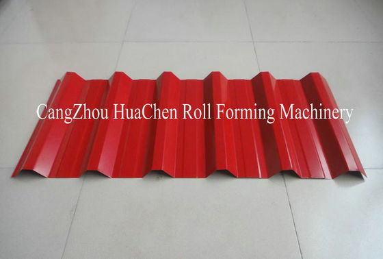 Automatic Steel Metal Glazed Double Layer Roll Forming Machine for 0.3-0.6mm Thickness Tile Making