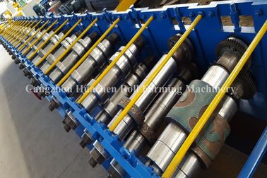 Steel Security Door Frame Roll Forming Machine with 14 Steps , 85 mm Effective Width