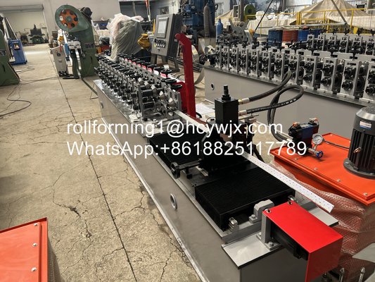 Cr12 Cutter 45# Steel Angle Keel Roll Forming Machine