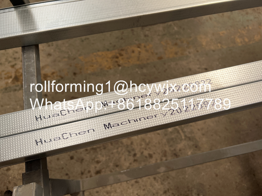 Frame Drywall Stud And Track Roll Forming Machine Galvanized Sheet Light Steel Profiles