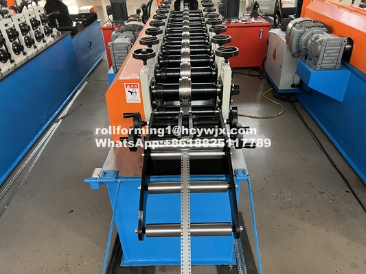 Gear Transmitted Drywall Roll Forming Machine Hydraulic Cutting